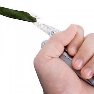 Multitool SOG PowerLock V-Cutter cu husa din nylon, 18 functii, otel inoxidabil 420, Compound Leverage - Img 6