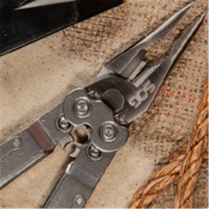Multitool SOG PowerLock V-Cutter cu husa din nylon, 18 functii, otel inoxidabil 420, Compound Leverage - Img 20