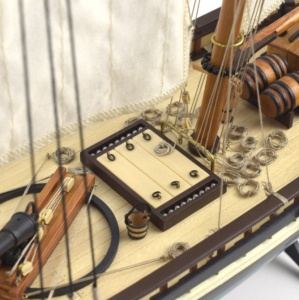 Navomodel American Schooner Virginia, scara 1:41 - Aertesania Latina - Img 8