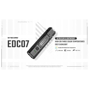 Nitecore EDC07, Lanterna Mana Subtire 1500 Lumeni - Img 17