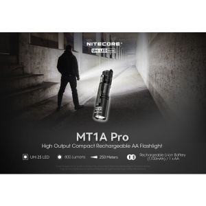 Nitecore MT1A Pro, Lanterna EDC Reincarcabila 800 Lumeni - Img 3