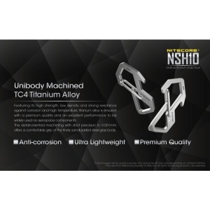 Nitecore NSH10 Carabina din Titan Multifunctionala - Img 7