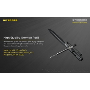 Nitecore NTP31 Pix Tactic Aluminiu Spargator Geam - Img 12