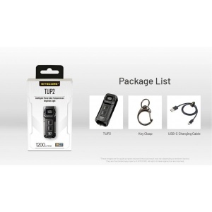 Nitecore TUP2, Lanterna Breloc Neagra 1200 Lumeni - Img 12