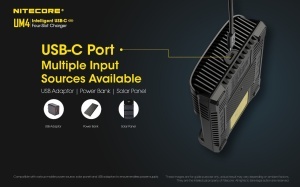 Nitecore UM4 - Incarcator USB Inteligent 4 Sloturi - Img 11