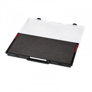 Organizator de scule cu burete pretaiat si capac transparent, 4419HL, 495 x 281 x 34 mm, Explorer Cases - Img 2