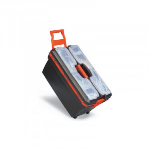 P.O. 9M Cutie plastic mobila dubla 24", Port Bag - Img 2