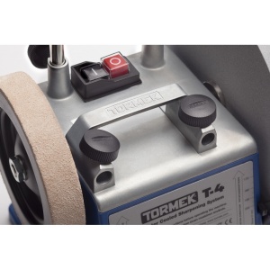 Pachet masina ascutit/polizat, Tormek T-4 Original cu dalta Kirschen (20 mm) si atasament ascutire SE-77 Square Edge Jig - Img 5