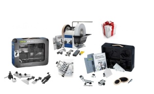 Pachet masina de ascutit, Tormek T-8 si kit TNT-808, HTK-906 si DBS-22 - Img 1