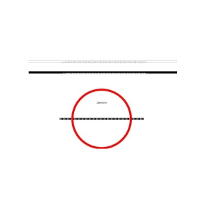 Panze pentru fierastrau bijutier HERKULES 130mm, Niqua - Img 3