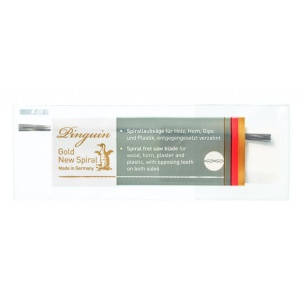 Panze traforaj spiralate PENGUIN GOLD NEW SPIRAL Niqua, 13cm, set 12 panze - Img 2