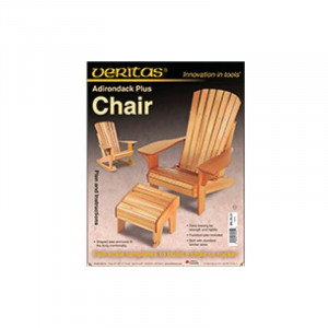 Plan scaun si taburet Adirondack, Veritas Tools. - Img 3