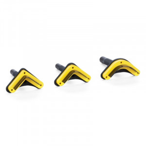 Preducea triunghiulara de capat pt curele piele max 40mm latime - Img 2