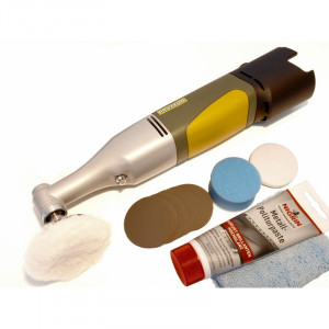 Proxxon 29822, Masina de lustruit cu gat lung cu acumulator WP/A (doar corpul), 1100-2800 rpm, + accesorii - Img 4