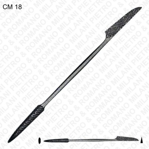 Raspel pentru sculptura lemn si marmura B189, Milani Utensili - Img 2