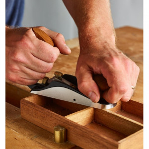 Rindea profesionala lemn Veritas Tools Bevel-Up #1 lama otel O1 inclusa. - Img 3