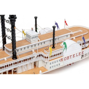 Robert E. Lee - Vas cu sbaturi, Navomodel Amati, Scara 1:150, Lungime 60cm - Img 6