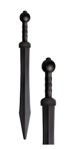 Sabie de antrenament Cold Steel Gladius Trainer CS-92BKGM, Polipropilena rezistenta la impact, replica Gladius Roman - Img 4