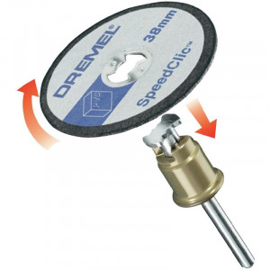 SC476 Set 5 discuri taiere plastic, Dremel - Img 2