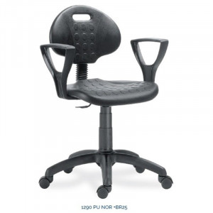 Scaun profesional 1290 NOR cu brate fixe BR 25 - Img 2
