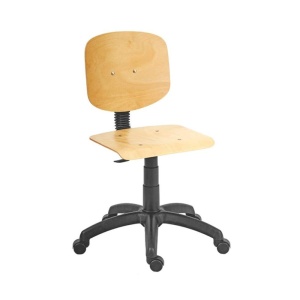 Scaun Profesional 1290 NOR LEMN, rotativ pentru atelier si hale