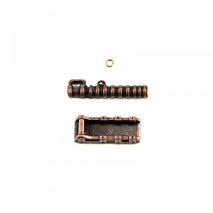Set 10 tunuri cu afet de tip spaniol pentru navomodele, 22mm, Amati - Img 4