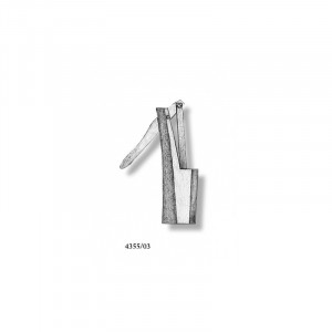 Set 2 pompe simple din metal pentru navomodele, 7mm, Amati - Img 2