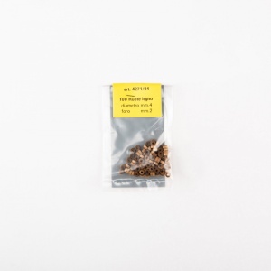 Set 20 roti lemn pentru afet de tun, 4mm, Amati - Img 6