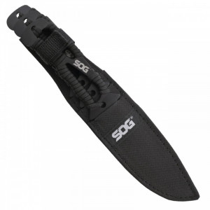 Set 3 cutite de aruncat SOG Throwing Knives, otel 420, lama 112 mm - Img 5