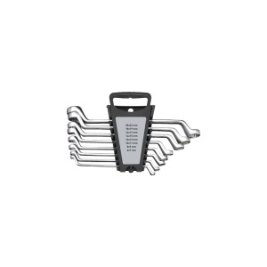 Set chei inelare cu cot duble 6-22 mm, 8 piese, crom-vanadiu