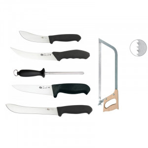 Set cutite de macelarit si fierastrau vanat, domestice, Morakniv - Img 2