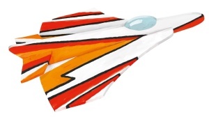 Set de constructie din lemn "Jet" debitat cu laser Pebaro - Img 3