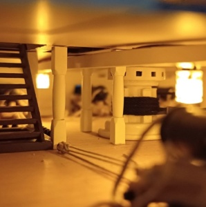 Set de lumini LED pentru modelul de navă HMS Victory Anatomy - Artesania Latina - Img 3
