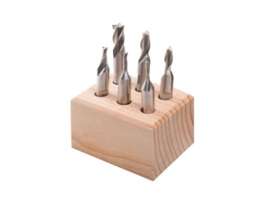 Set freze cu cap dublu, pentru freze Sherline - Img 1