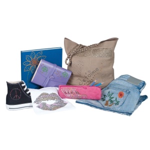 Set pentru aplicare strasuri, 12 varfuri, Pebaro - Img 12