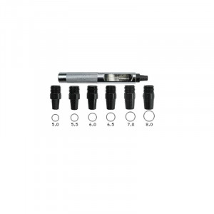 Set preducele Maxi rotunde pentru pielarie, Leder Haus - Img 2