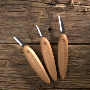 Set Premium de 3 cutite pentru sculptura, pentru incepatori KNP500, Flexcut - Img 4