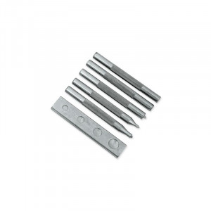 Set scule montaj capse si nituri DELUXE pentru pielarie si marochinarie - Tandy Leather - Img 2