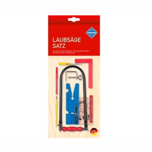 Set traforaj cu sablon din placaj si masa de taiat cu locas de fixare, Pebaro