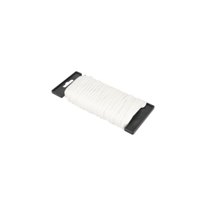 Sfoară poliester Ø3,5mm x 20m, albă - Img 1