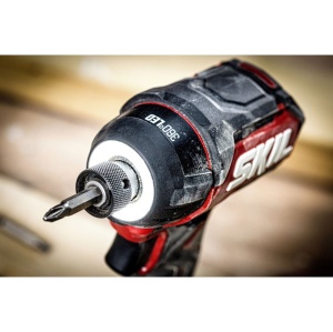 SKIL 3225 JA surubelnita cu impact cu acumulator Compact Brushless, cuplu 250 nm, set 6 biti + geanta de transport, doar corpul - Img 8