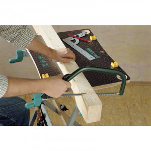 Skip to the beginning of the images gallery Masa/banc de lucru Wolfcraft MASTER 600 6182000, cu fixare si reglare pe inaltime - Img 6