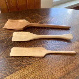 Spatula de cioplit din lemn de cires - Img 18