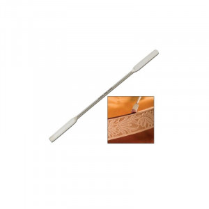 Spatula inox vopsire margini piele Tandy Leather - Img 2