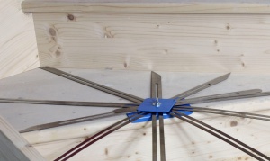 Spider de scara Hedue T500 cu 6 calibre din otel de arc - Img 3