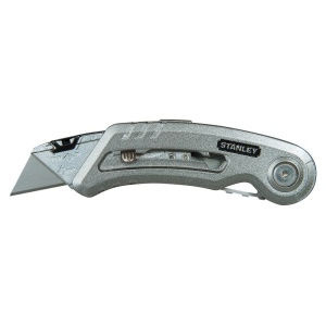Stanley 0-10-813, Cutit uilitar sport Quickslide, lama cu zimti + slider cu lama de zinc, 120mm - Img 6