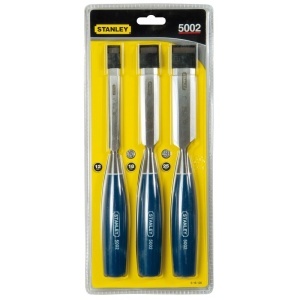 Stanley 0-16-128, set 3 dalte 5002 pentru lemn, 12, 18 si 25mm, blister - Img 2