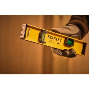 Stanley 0-42-072, Nivela basic I-Beam, 30cm, 2 fiole, precizie de 2mm/m - Img 4