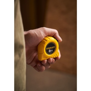 Stanley 1-30-487, ruleta clasica 3m, protectie Tylon, tru-zero, 3m x 12.7mm - Img 3