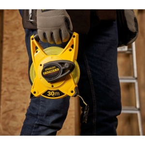 Stanley 2-34-814, ruleta deschisa fatmax cu banda din fibra de sticla 30m, mulinare rapida, tru-zero, 30m x 19mm, blister - Img 6